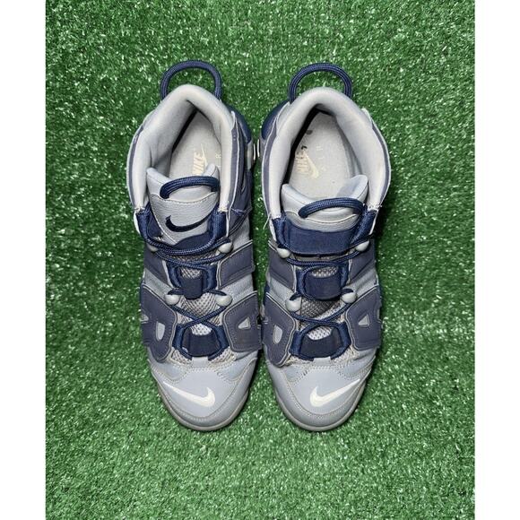 Nike Air More Uptempo 96 Retro Mens Size 12 Georgetown Cool Grey Navy 921948-003 - Picture 7 of 9